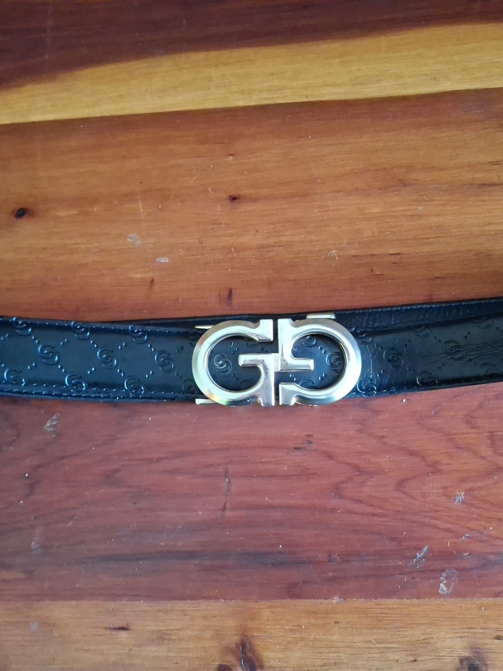 Salvatore Ferragamo Gancini belt, a luxury accessory Black Leather XL Mens Belt
